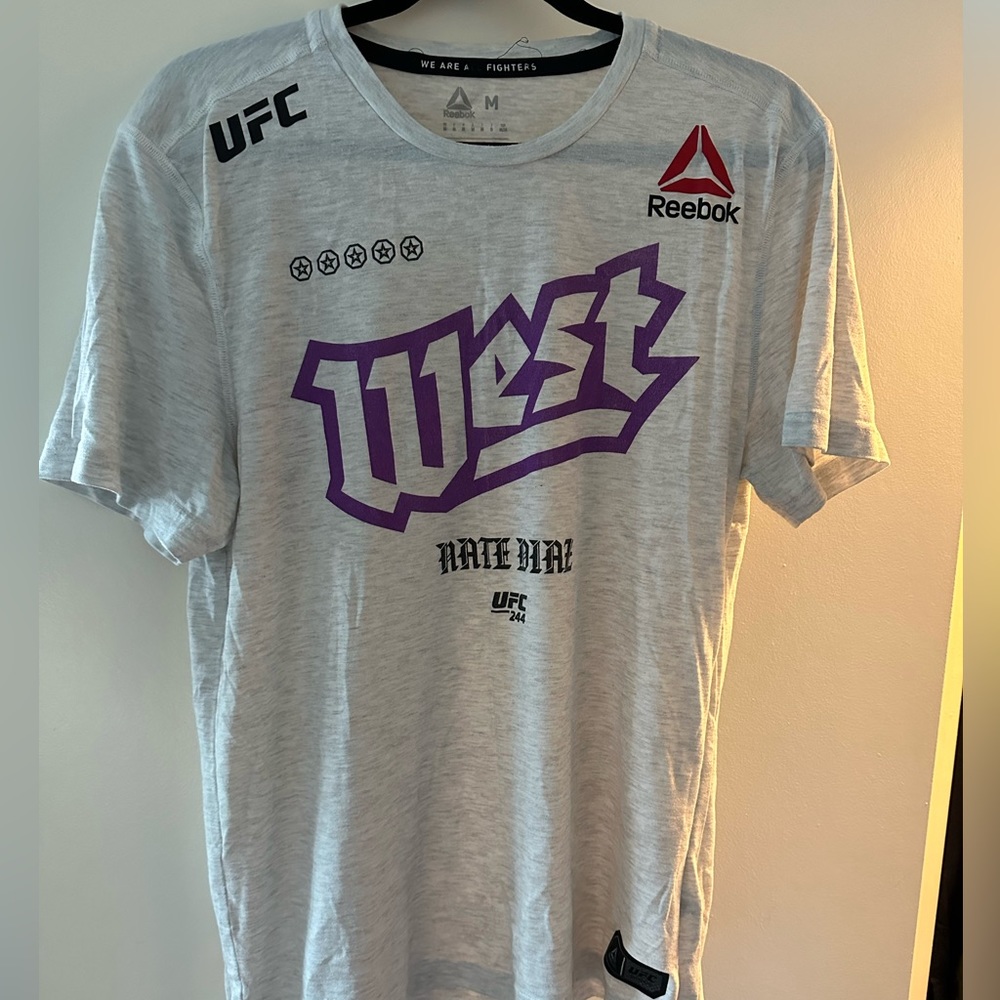 UFC Reebok Nate Diaz west coast shirt